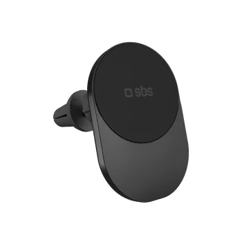 SBS Qi2 Wireless Car Charger Holder MagSafe 15W Black