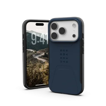 UAG Civilian MagSafe dėklas iPhone 17 Pro telefonui, tamsiai mėlynas
