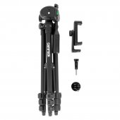 Camrock TA10 Tripod for Cameras and Smartphones with Accessories 36-106 cm, Black