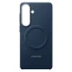 Samsung Carbon Magnet Case for Samsung Galaxy S26+ with MagSafe, Navy Blue