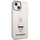 Karl Lagerfeld Choupette Body dėklas iPhone 14 Plus / 15 Plus 6.7\", rožinis