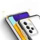Hybrid Armor Clear 3in1 dėklas telefonui Samsung Galaxy A73, juodas