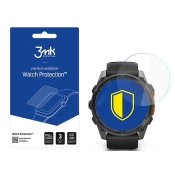 Hybrid Glass 3mk Watch Protection for Garmin Fenix 8 Amoled 51mm