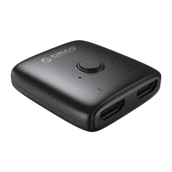 Orico AS2-A1 dvikryptis HDMI perjungiklis (4K 60Hz), juodas