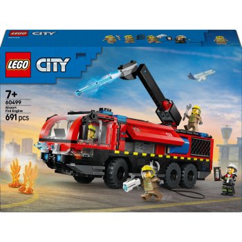 LEGO City 60499 Oro uosto gaisrinis automobilis