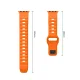 Tech-Protect Silicone Line dirželis Apple Watch (44 / 45 / 46 / 49 mm), oranžinis