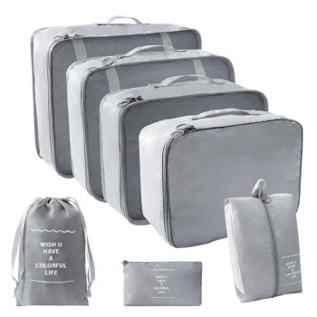 Gotel M13I XXL Travel Organizer Set for Suitcase 7 Pcs