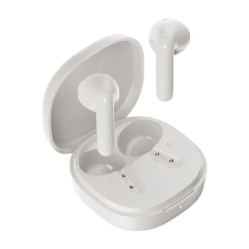 Belaidės ausinės QCY T41 Bluetooth 5.4, baltos