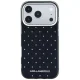 Karl Lagerfeld IML Rhinestones Allover dėklas iPhone 17 Pro Max / 18 Pro Max, juodas