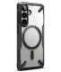 Ringke Fusion X Magnetic MagSafe dėklas skirtas Samsung Galaxy S26, Clear Black