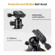 K&F Concept B234A1 stovas su BH-28 rutuline galvute ir pulteliu
