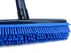 Rubber Broom for Pet Hair with Squeegee and 120cm Handle, Black