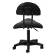 Kosmetinė kėdė-taburetė ACTIVESHOP 6001B, juoda