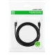 Ugreen US286 USB-C į USB-C laidas 3A 480 Mb/s 3m, juodas