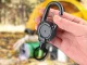 Retractable Keyring with Metal Cable and Carabiner