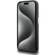BMW Signature Wrapped Metal MagSafe dėklas skirtas iPhone 14 Pro, juodas