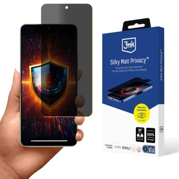 „3mk Silky Matt Privacy“ apsauginė plėvelė, skirta „Xiaomi 15 Pro“