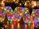 Šviečianti kalėdinė LED juosta 4 m, 40 LED, geltona
