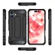 Dėklas Hybrid Armor telefonui iPhone 16, juodas