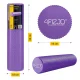 4Fizjo CARE+ Massage Roller with Bumps, 60 cm, Purple