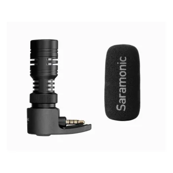 Kompaktiškas mikrofonas išmaniajam telefonui Saramonic SmartMic+, 3.5 mm TRRS