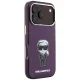 Karl Lagerfeld IML Ikonik Sketch Print MagSafe case for iPhone 18 Pro / 17 Pro, burgundy