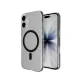 Puro Lite Mag dėklas, skirtas iPhone 17, skaidrus su juodu žiedu