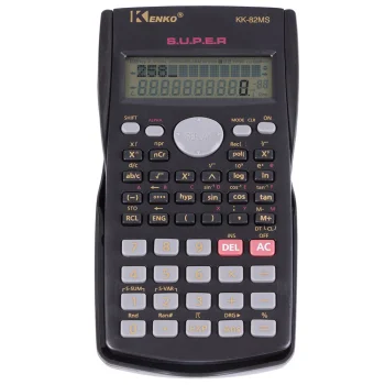 Mokslinis skaičiuotuvas Kenko KK-82MS, 240 funkcijų, 2 eilučių ekranas