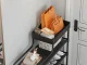 5-Tier Metal Shoe Rack, Freestanding Shoe Shelf Organizer