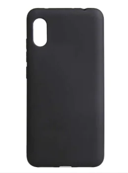 Juodas silikoninis dėklas Xiaomi Redmi 9A (TPU)