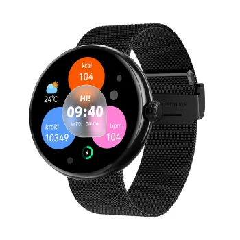 Forever Forevive 5 SB-365 Smartwatch, Black