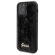 Guess iPhone 12 / 12 Pro Case Sequin Script Metal, Black