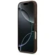 Guess iPhone 17 Pro dėklas 4G Circle Classic Logo MagSafe, rudas