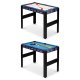 Daugiafunkcis žaidimų stalas 12-viename Neo-Sport NS-801, 106x59x90 cm, juodas