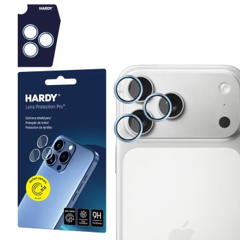 3mk HARDY Lens Protection Pro lens glass iPhone 17 Pro / 17 Pro Max - blue