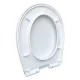 Duo-Sanit universalus lėtai nusileidžiantis klozeto dangtis, baltas