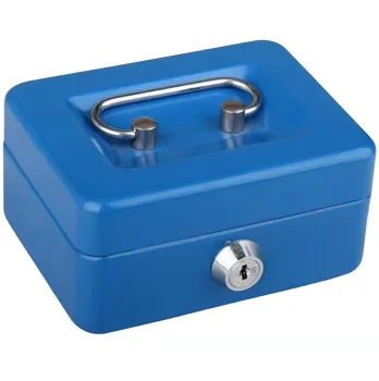Metal Cash Box XS, Blue