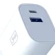 3Mk Protection FlowPower 30W 1A1C PD 3.0 QC4+ Wall Charger, White