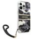 Dėklas Guess Camo Strap iPhone 13 Pro / 13 telefonui, Juodas