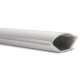 Maclean MCTV-575 Cable Trunking with Adhesive Tape, 1.5m, White