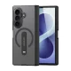 Dėklas Dux Ducis Kind telefonui Samsung Galaxy Z Fold 8 Ultra / Z Fold 7 su stovu, MagSafe, juodas