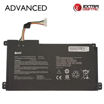 Nešiojamojo kompiuterio baterija ASUS B31N1912 Extra Digital, 3600mAh