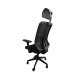 Ergonominė biuro kėdė Gotel C4G 3D Smart, juoda