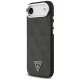 Guess dėklas iPhone 17 Air telefonui, 4G PU oda, juodas