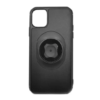 Dėklas su laikiklio tvirtinimu Apple iPhone 12 Mini, juodas