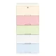 ModernHome Kids Room Storage Rack with 5 Drawers and Wheels, Multicolor