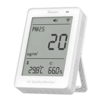 Oro kokybės matuoklis Sonoff AirGuard SAWF-07P WiFi LCD Matter