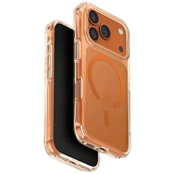 Uniq LifePro Xtreme Magclick dėklas, skirtas iPhone 17 Pro, oranžinis