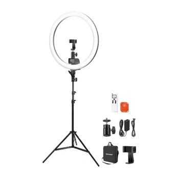 Neewer SRP18-2.4G 48 cm LED žiedinė lempa su trikoju
