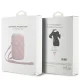 Telefono krepšelis Guess Zip Quilted 4G, rožinis